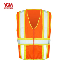 High visibility adjustable custom safety vests